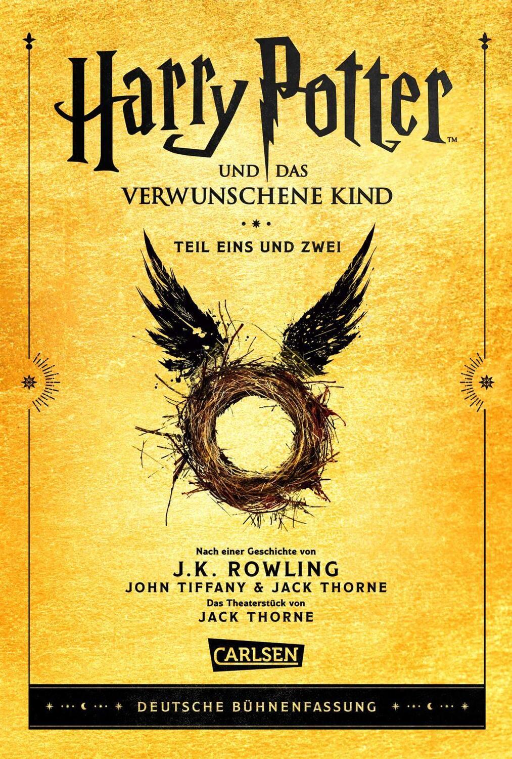 Cover: 9783551559180 | Harry Potter und das verwunschene Kind. Teil eins und zwei...