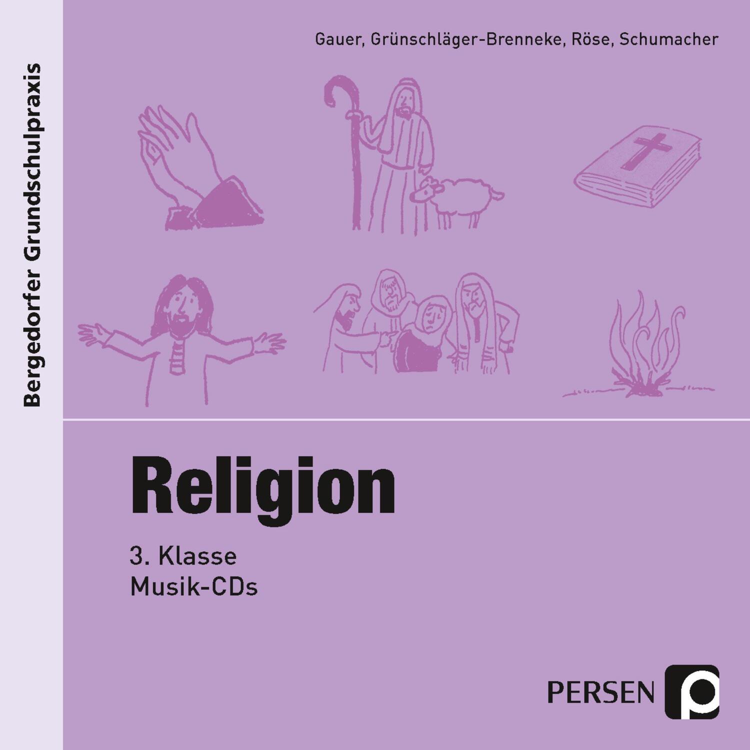 Cover: 9783403200796 | Religion - 3. Klasse, Musik-CD | Gauer (u. a.) | Audio-CD | Deutsch