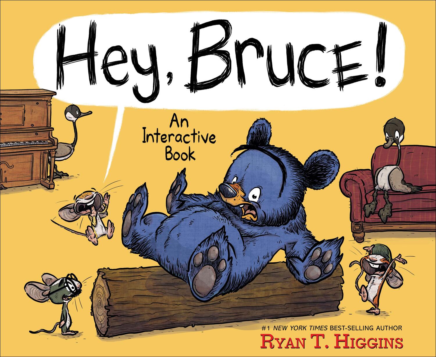 Cover: 9781368084116 | Hey, Bruce!: An Interactive Book | Ryan T. Higgins | Buch | Gebunden