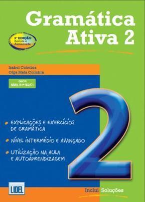 Cover: 9789727576395 | Gramatica Ativa 2 - Portuguese course - with audio download | Coimbra
