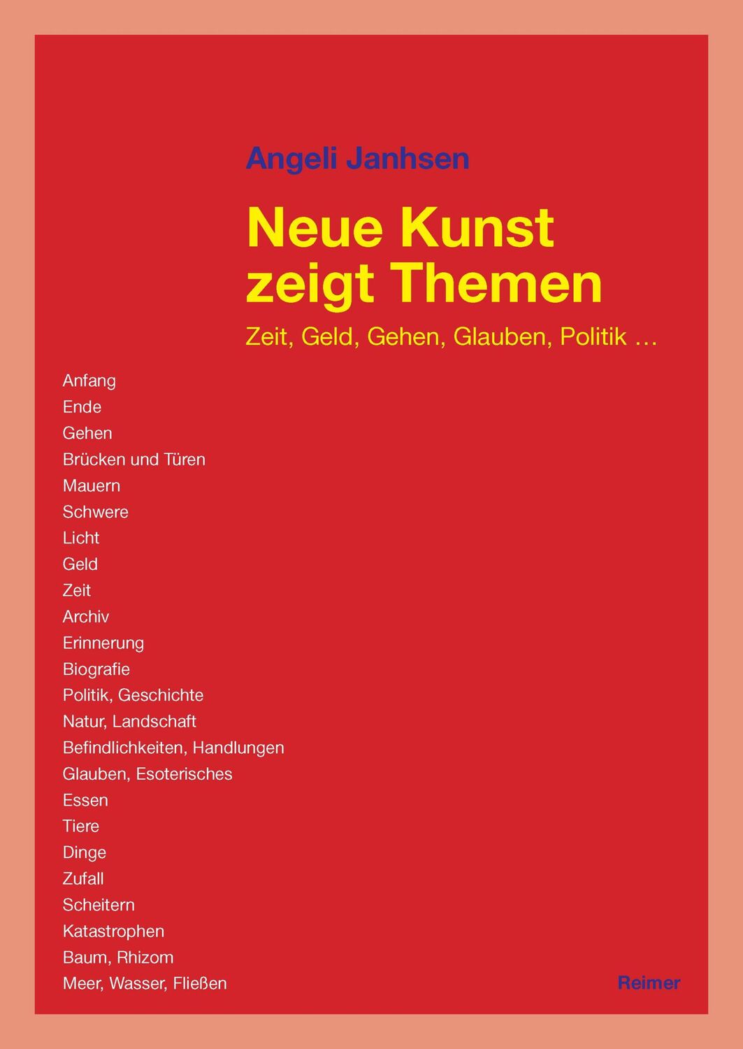 Cover: 9783496017073 | Neue Kunst zeigt Themen | Zeit, Geld, Gehen, Glauben, Politik ...