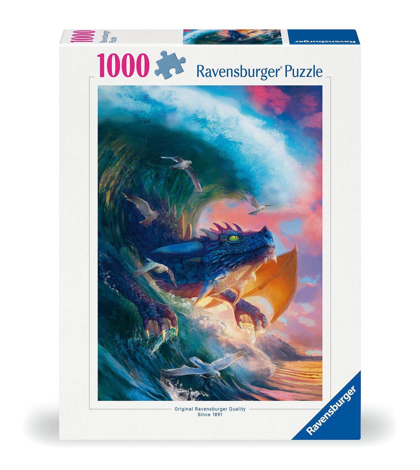 Cover: 4005555006220 | Ravensburger Puzzle 12000622 Drachenrennen - 1000 Teile Puzzle für...