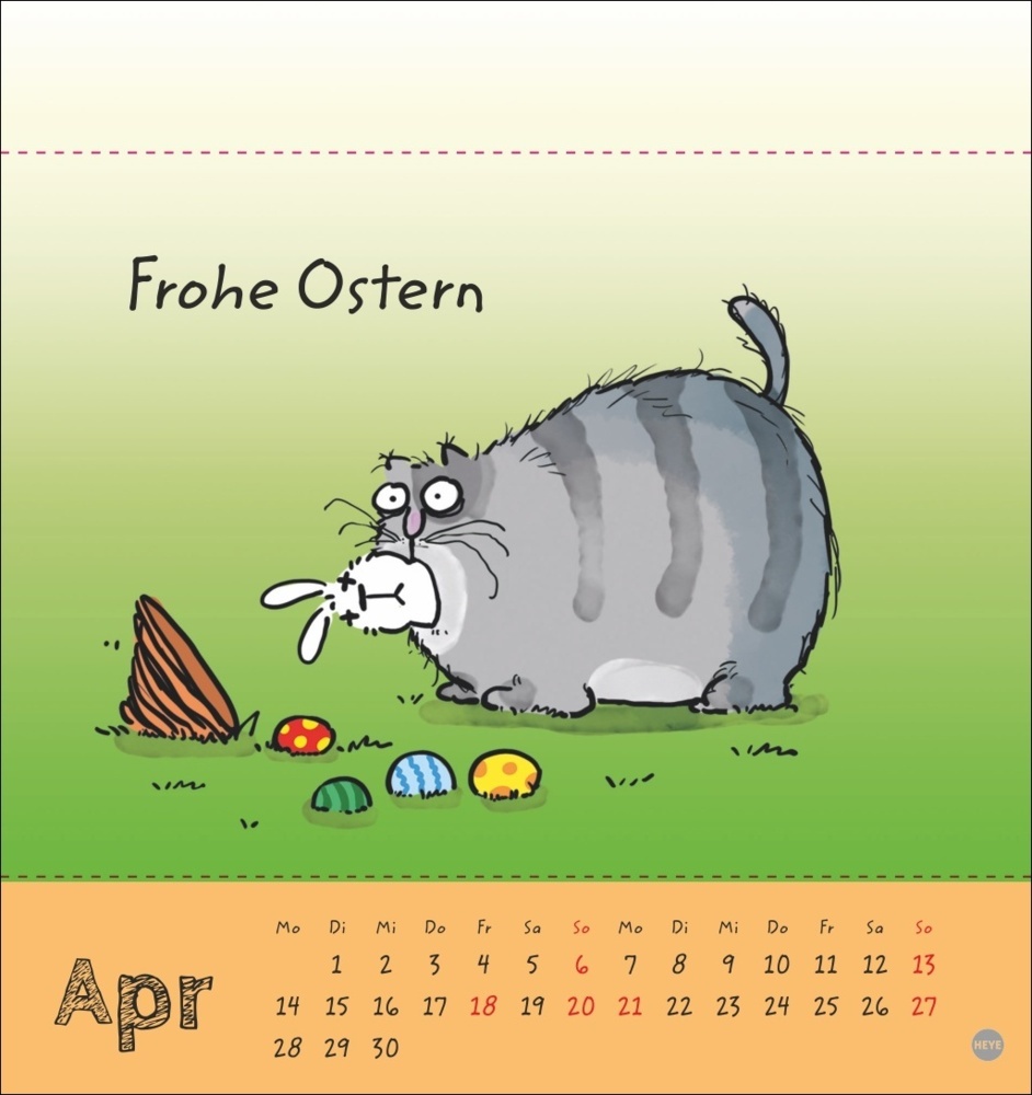 Bild: 9783756406951 | Catzz Postkartenkalender 2025 | Alexander Holzach | Kalender | 13 S.