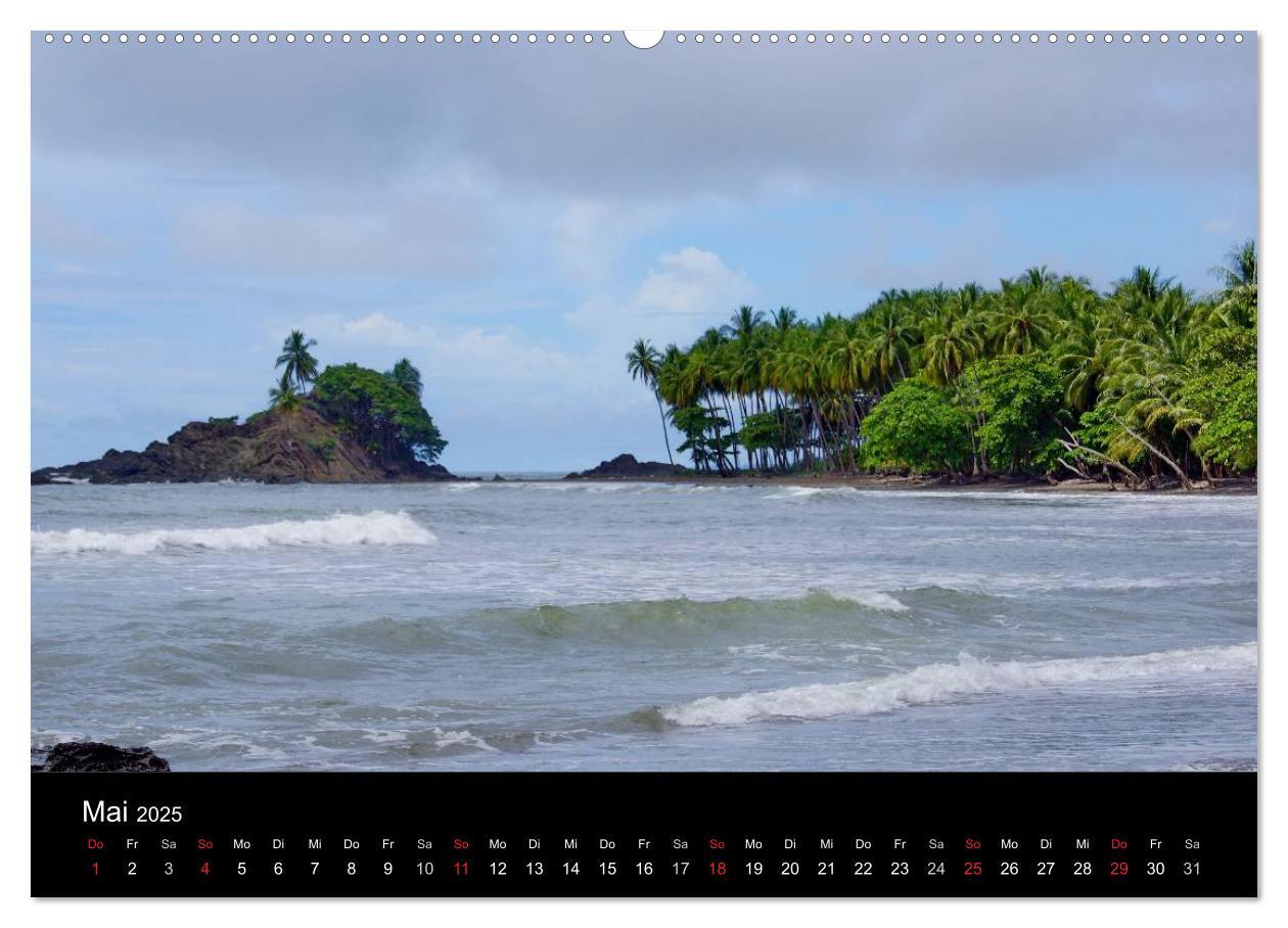 Bild: 9783435746576 | Costa Rica (Wandkalender 2025 DIN A2 quer), CALVENDO Monatskalender