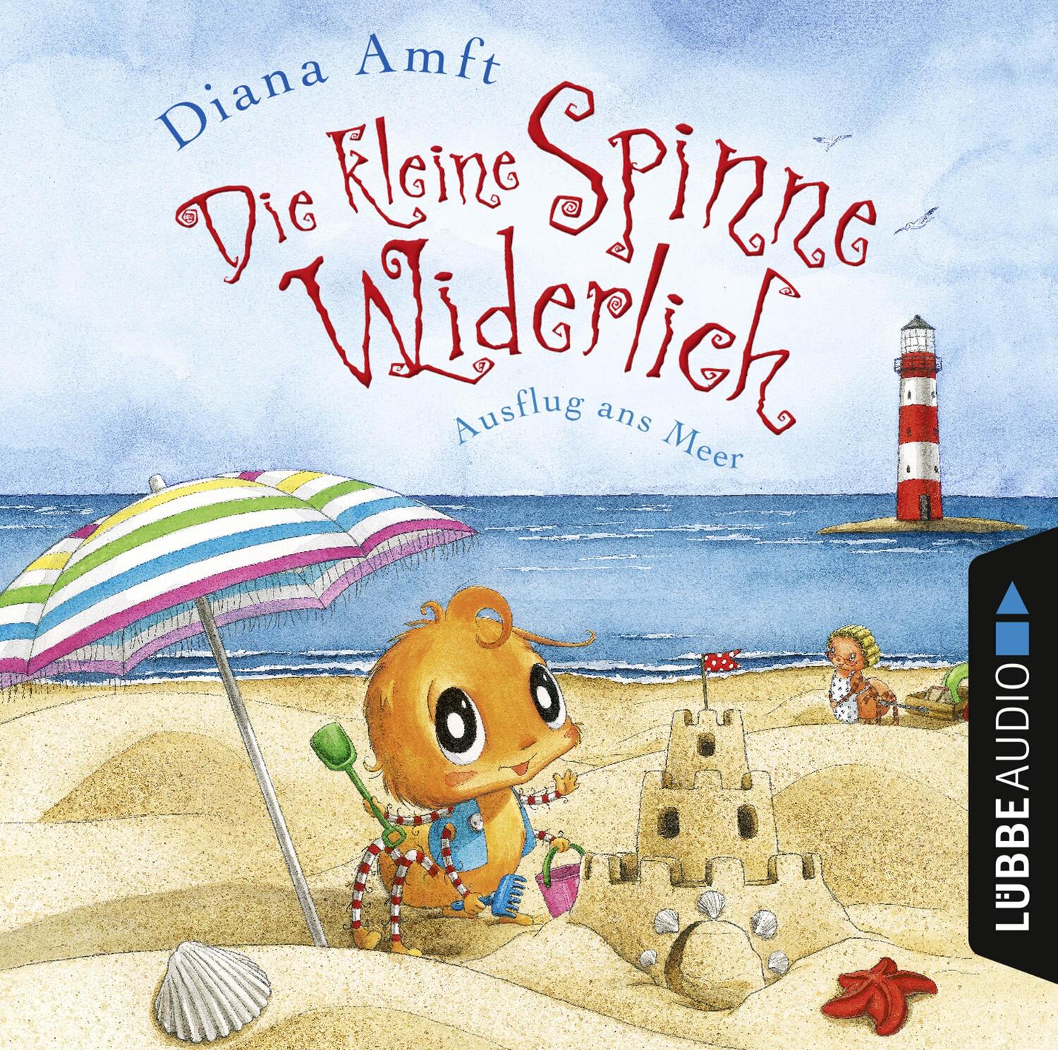 Cover: 9783785756768 | Die kleine Spinne Widerlich - Ausflug ans Meer | Diana Amft | Audio-CD