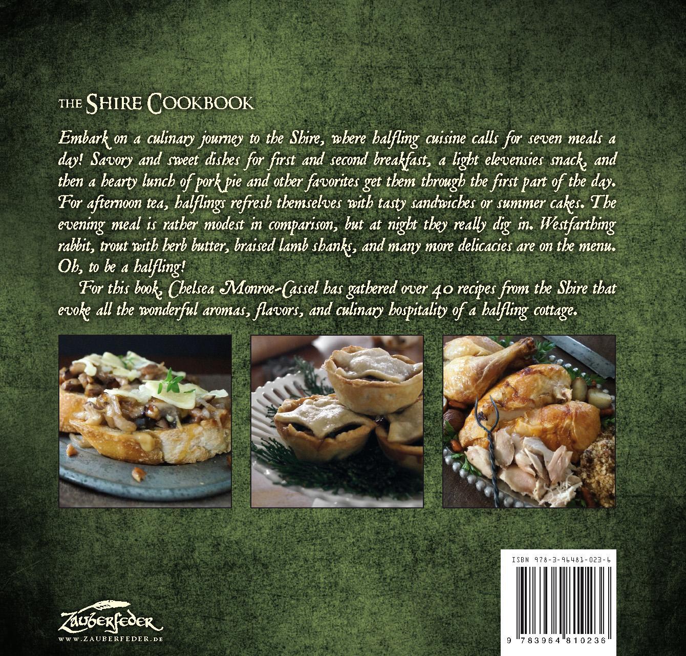 Rückseite: 9783964810236 | The Shire Cookbook | Recipes from a Halfling's Kitchen | Monroe-Cassel