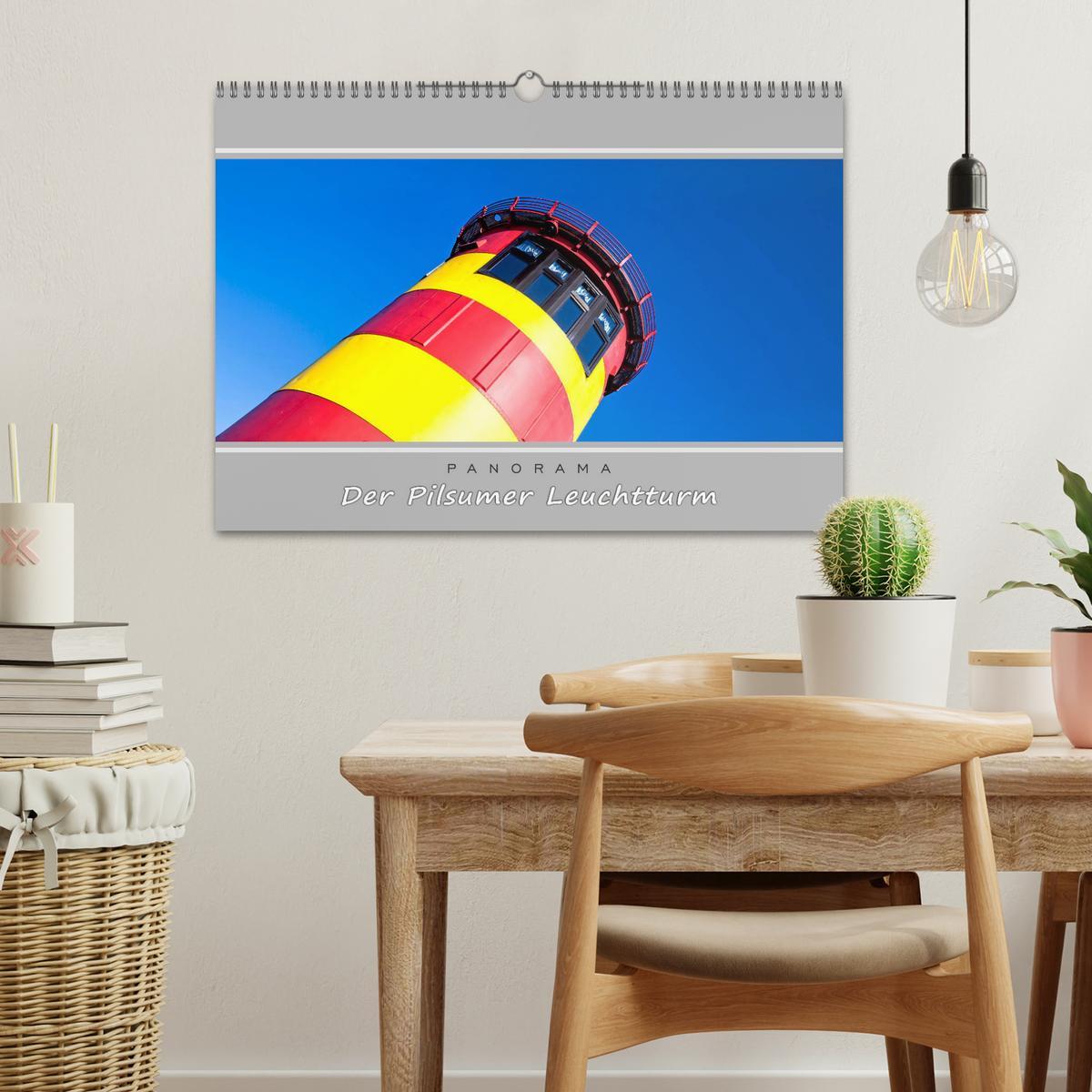 Bild: 9783435485499 | Der Pilsumer Leuchtturm (Wandkalender 2025 DIN A3 quer), CALVENDO...