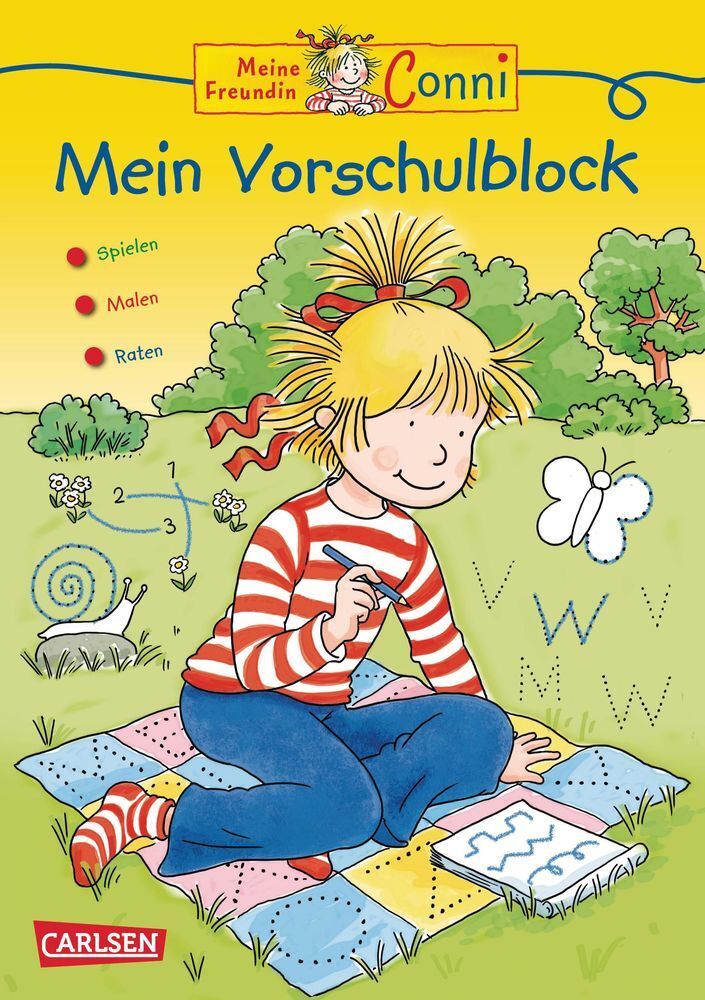 Cover: 9783551186362 | Conni Gelbe Reihe (Beschäftigungsbuch): Mein Vorschulblock | Buch
