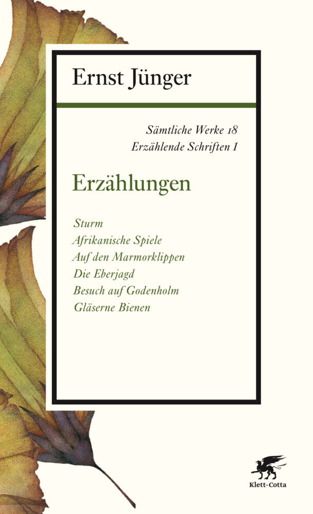 Cover: 9783608963182 | Erzählungen | Ernst Jünger | Taschenbuch | 2015 | Klett-Cotta