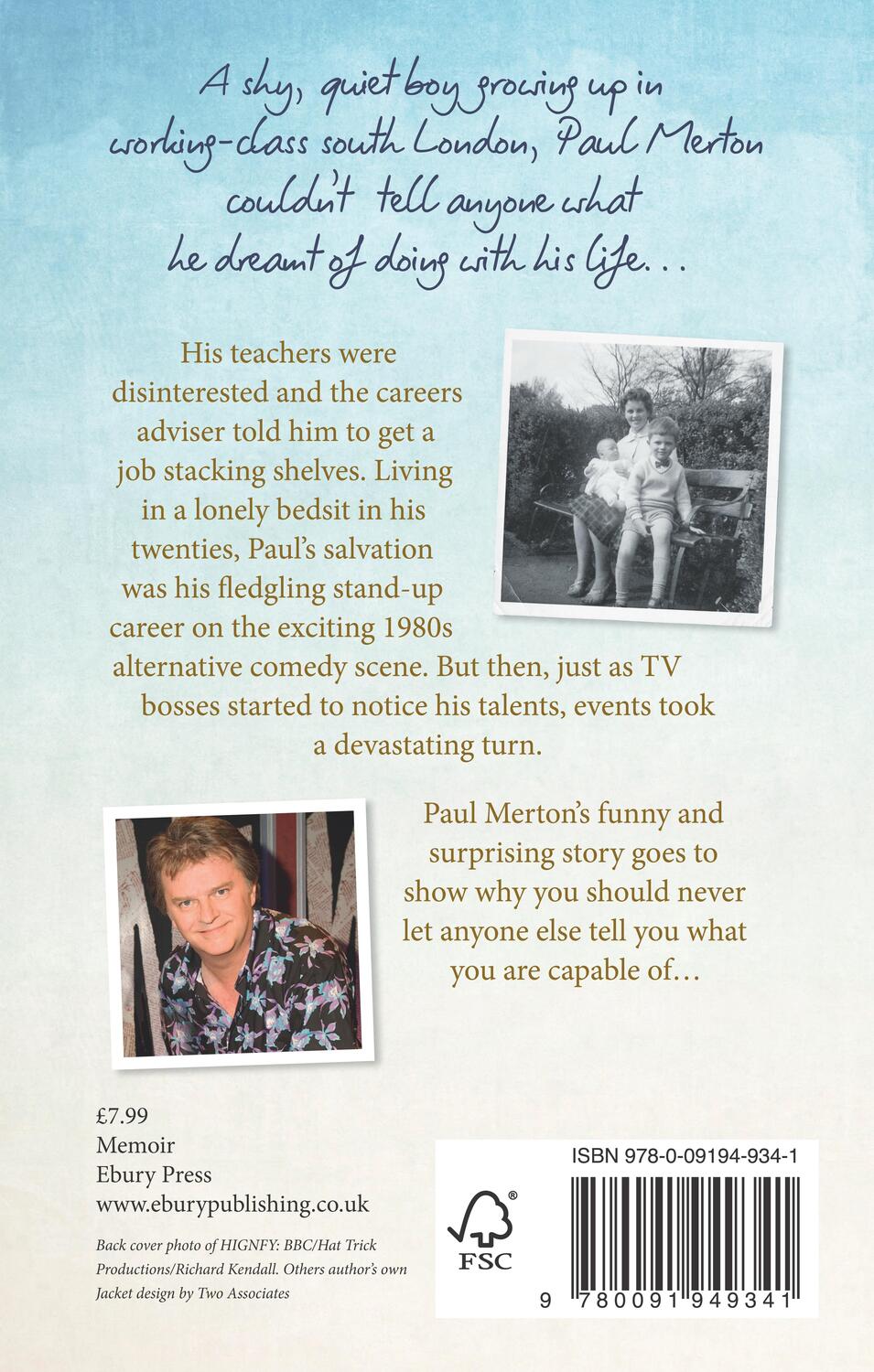 Rückseite: 9780091949341 | Only When I Laugh: My Autobiography | Paul Merton | Taschenbuch | 2015