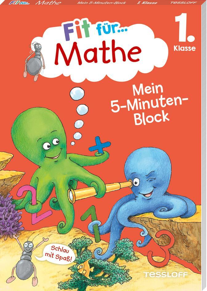 Cover: 9783788625061 | Fit für Mathe 1. Klasse. Mein 5-Minuten-Block | Werner Zenker | Buch