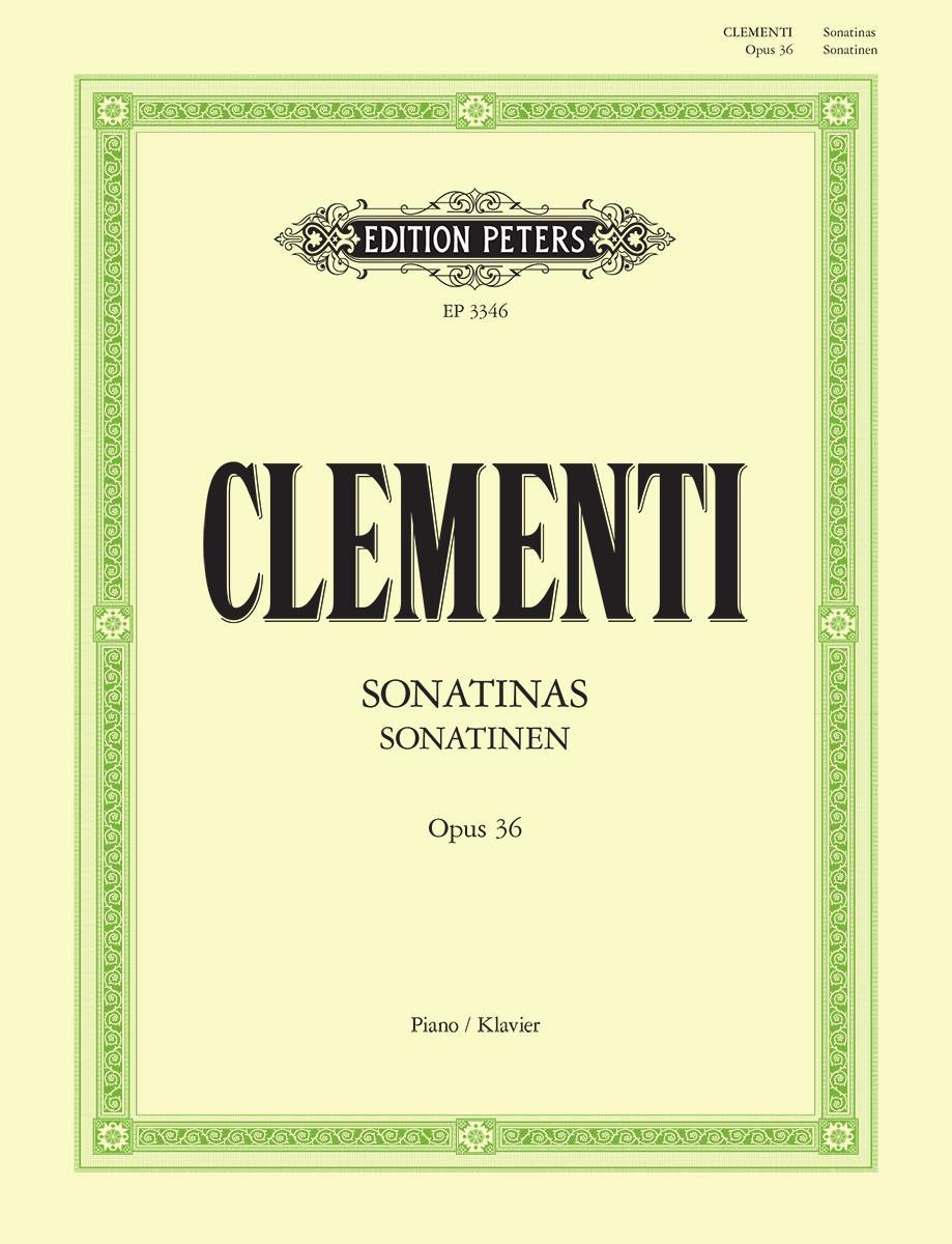 Cover: 9790014015770 | Sonatinen für Klavier op. 36 | Muzio Clementi | Broschüre | Deutsch