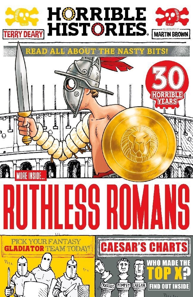 Cover: 9780702322921 | Ruthless Romans (newspaper edition) | Terry Deary | Taschenbuch | 2023