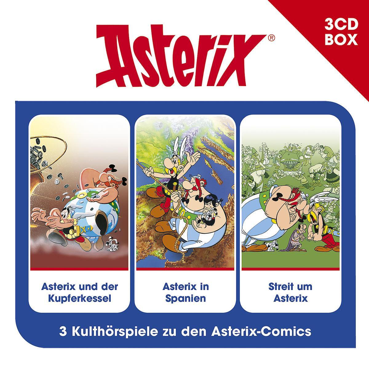 Cover: 602567382294 | Asterix-3-CD Hörspielbox Vol.5 | Asterix | Audio-CD | Deutsch | 2018