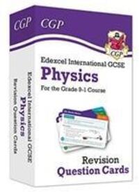 Cover: 9781789083804 | Edexcel International GCSE Physics: Revision Question Cards | Books
