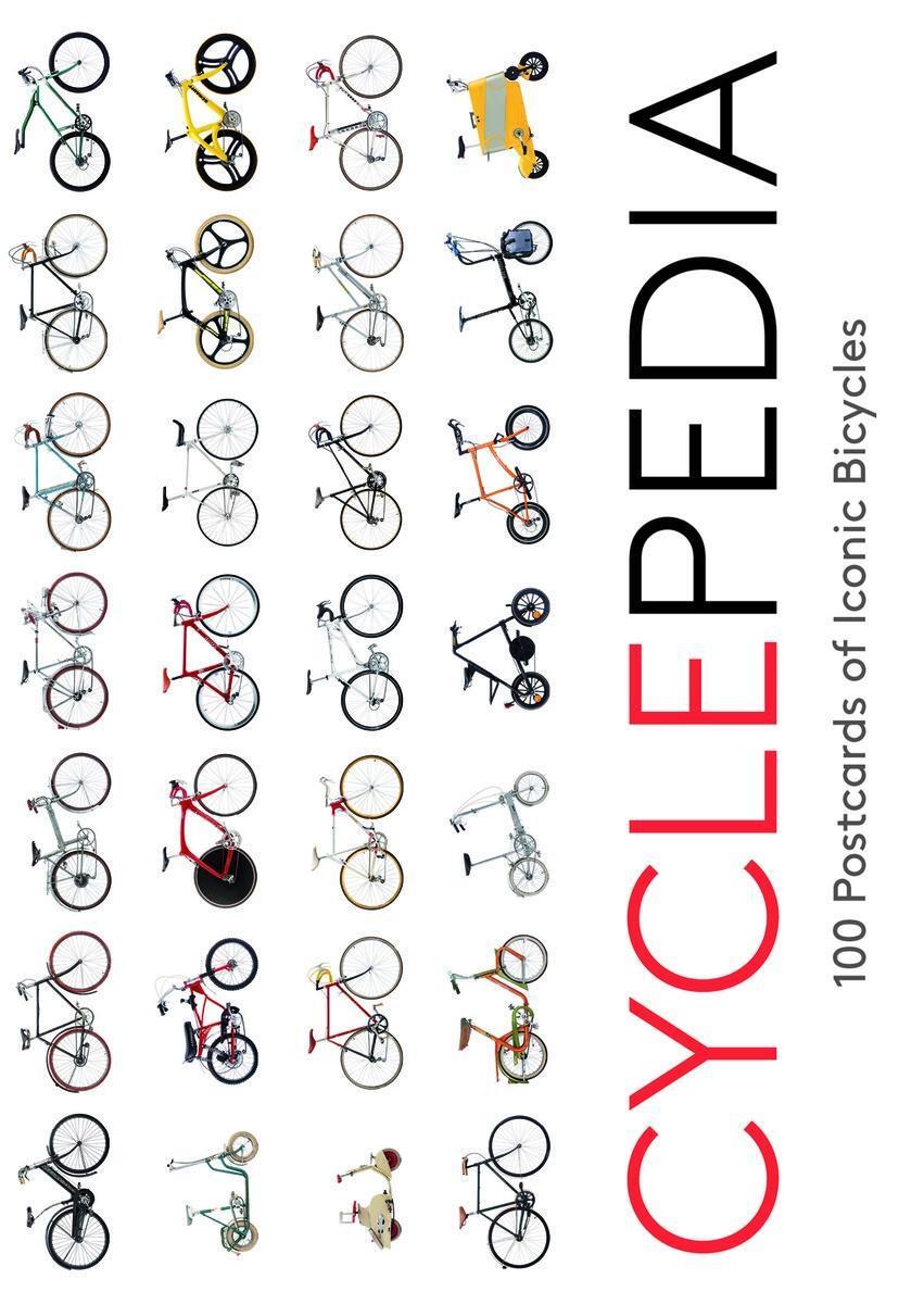 Cover: 9780500420331 | Cyclepedia, Postcards | 100 Postcards of Iconic Bicycles | Embacher