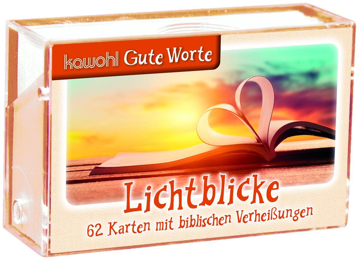 Cover: 4034905014899 | Lichtblicke | 62 Karten mit biblischen Verheißungen | Box | 62 S.