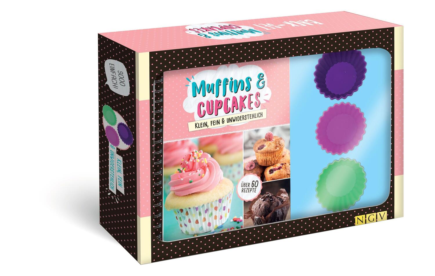 Cover: 9783625193234 | Back-Set Muffins &amp; Cupcakes. Klein, fein und unwiederstehlich | Buch