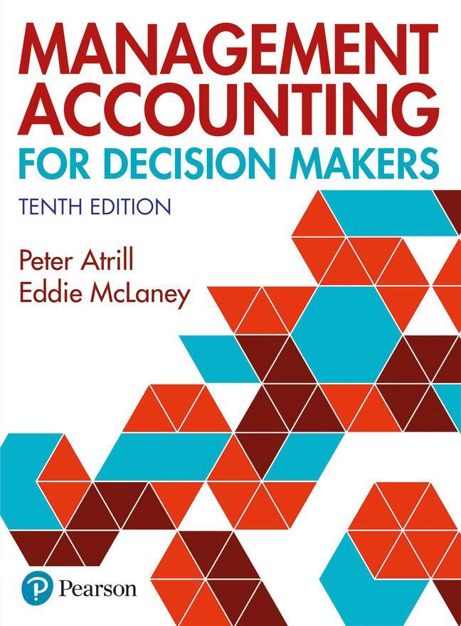 Cover: 9781292349459 | Management Accounting for Decision Makers | Peter Atrill (u. a.)