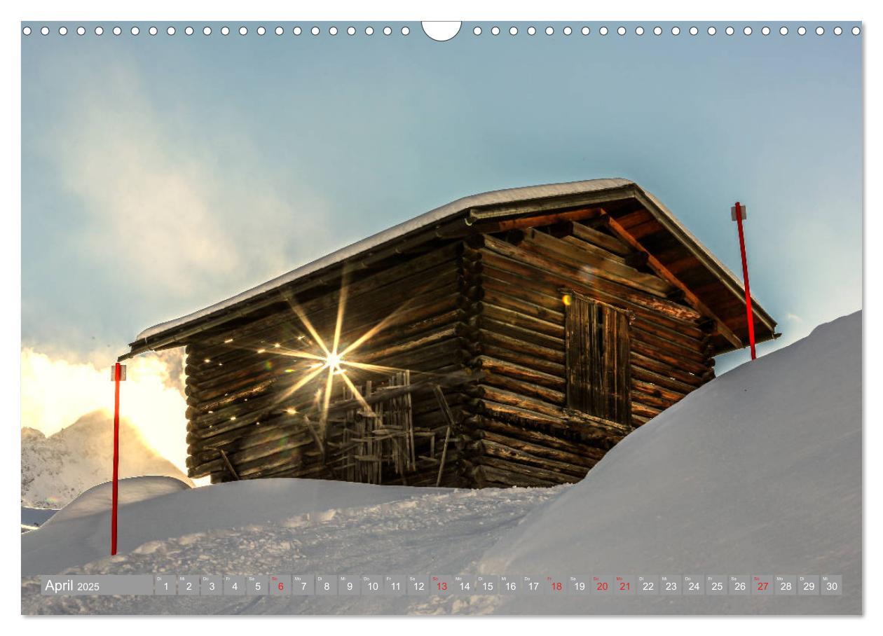 Bild: 9783435255955 | AROSA im Winter (Wandkalender 2025 DIN A3 quer), CALVENDO...