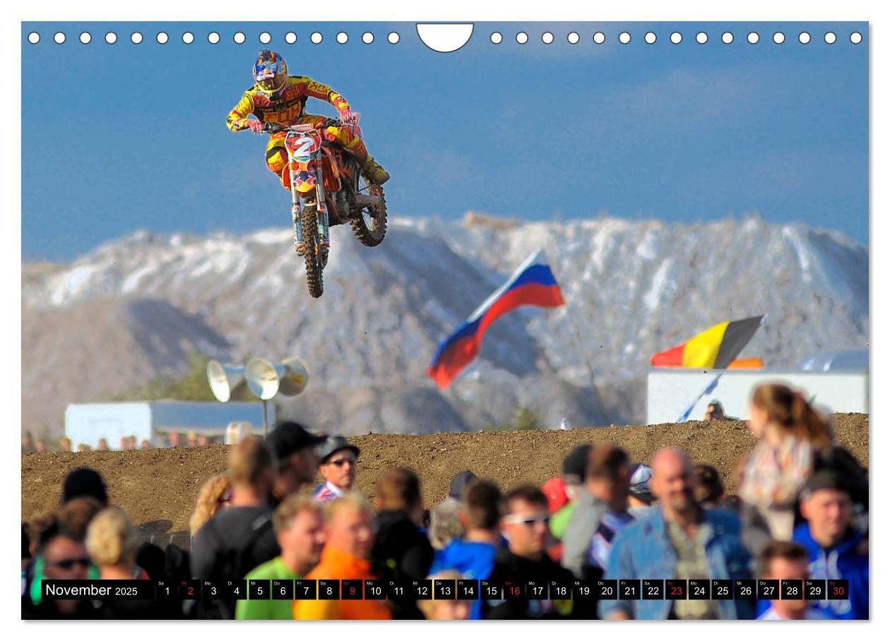 Bild: 9783435176410 | Blickpunkte Motocross (Wandkalender 2025 DIN A4 quer), CALVENDO...