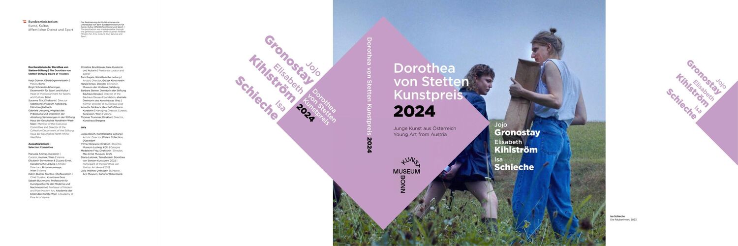 Cover: 9783991530886 | Dorothea von Stetten Kunstpreis 2024 | Junge Kunst aus Österreich