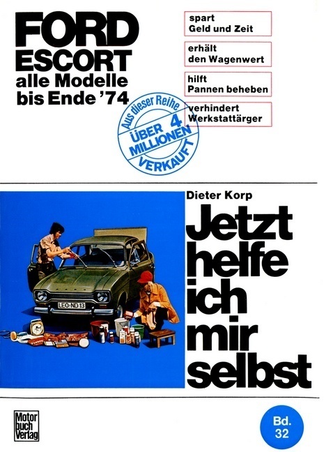 Cover: 9783879432493 | Ford Escort | Alle Modelle bis Ende '74 | Dieter Korp | Buch | 252 S.