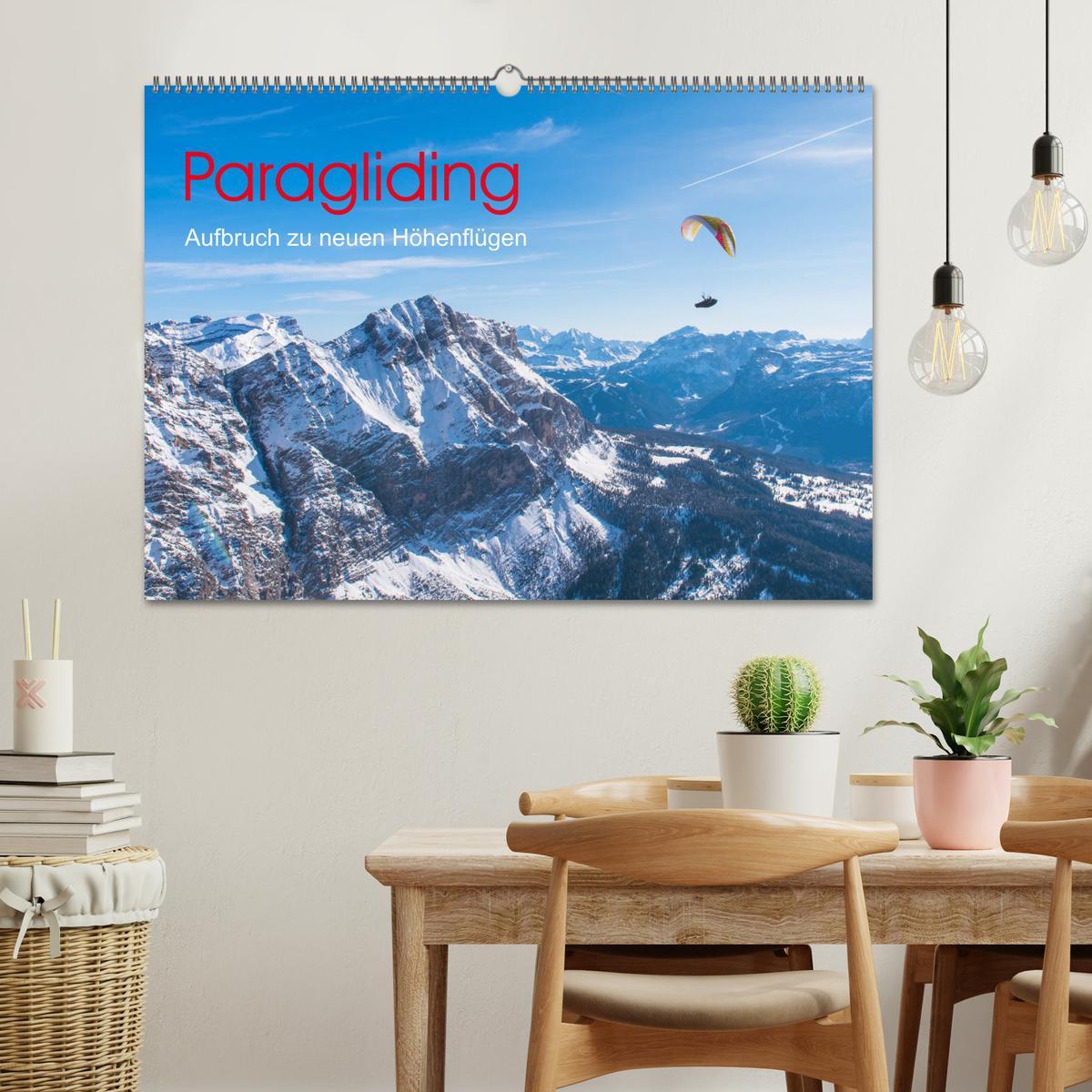 Bild: 9783435178643 | Paragliding - Aufbruch zu neuen Höhenflügen (Wandkalender 2025 DIN...