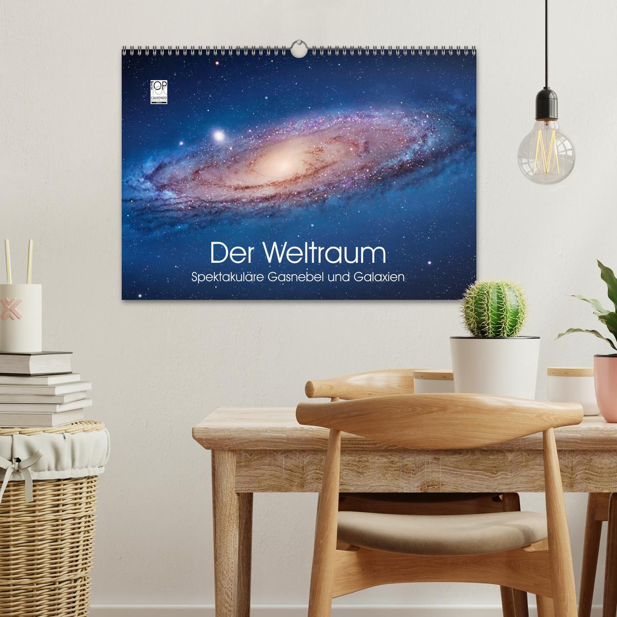 Bild: 9783435485970 | Der Weltraum. Spektakuläre Gasnebel und Galaxien (Wandkalender 2025...