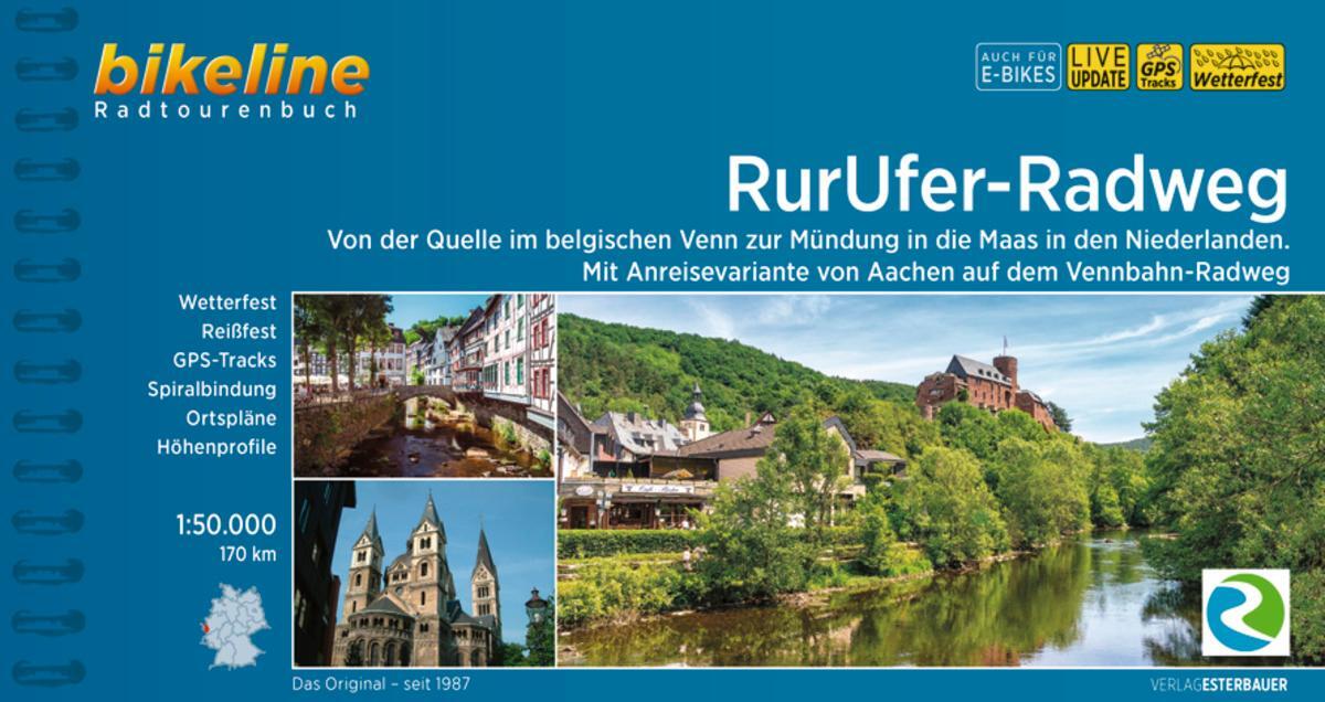 Cover: 9783711101051 | RurUfer-Radweg | Esterbauer Verlag | Taschenbuch | Spiralbindung