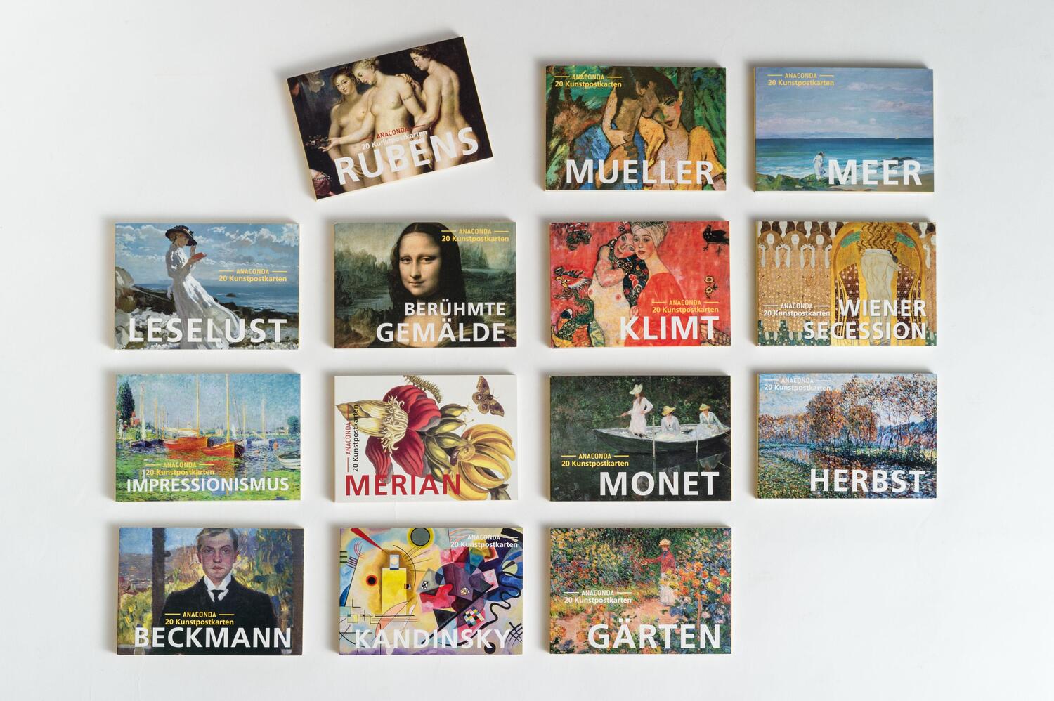 Bild: 9783730610633 | Postkarten-Set Claude Monet | Taschenbuch | Anaconda Postkarten | 2021