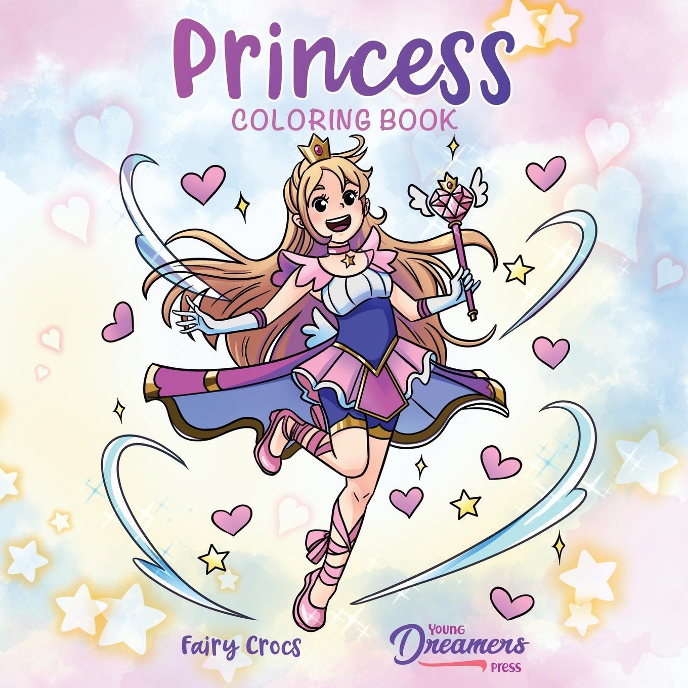 Cover: 9781990136030 | Princess Coloring Book | For Kids Ages 4-8, 9-12 | Press | Taschenbuch