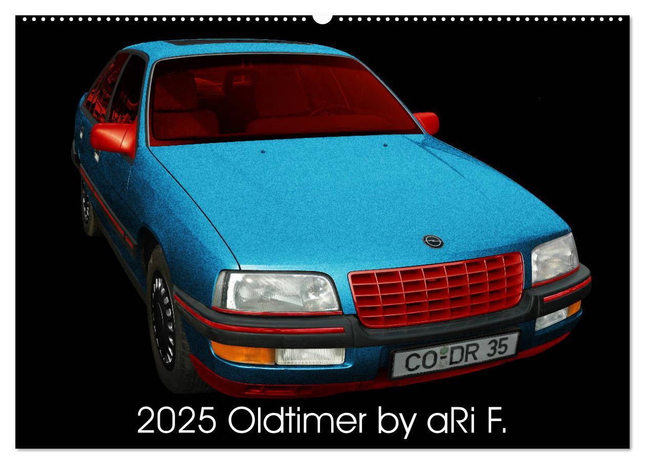 Cover: 9783435149414 | 2025 Oldtimer by aRi F. (Wandkalender 2025 DIN A2 quer), CALVENDO...