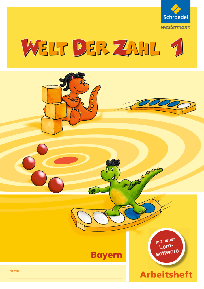 Cover: 9783507047150 | Welt der Zahl - Ausgabe 2014 für Bayern | Arbeitsheft 1 mit CD-ROM