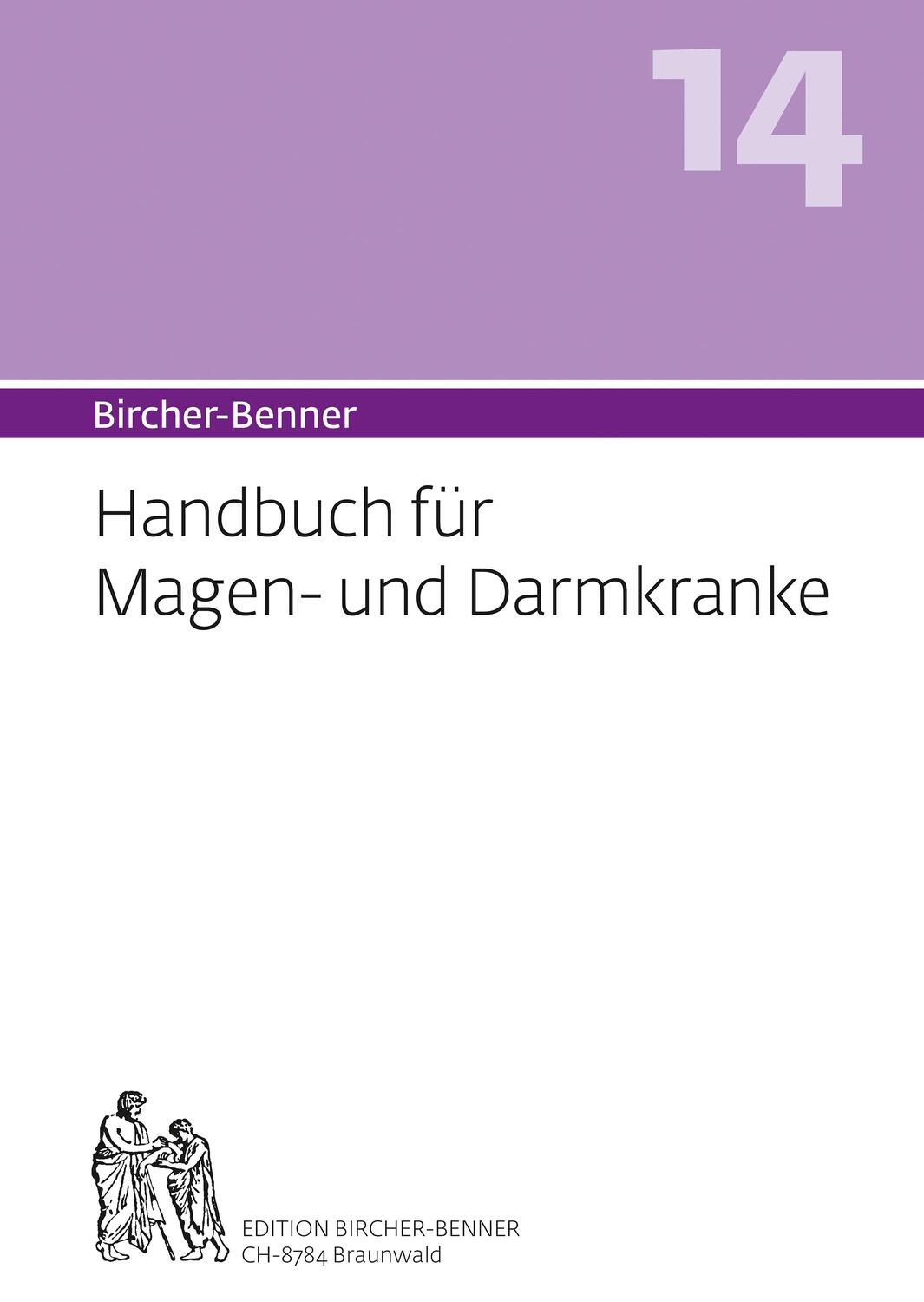 Cover: 9783906089058 | Handbuch für Magen-und Darmkranke (Bircher-Benner) | Andres Bircher