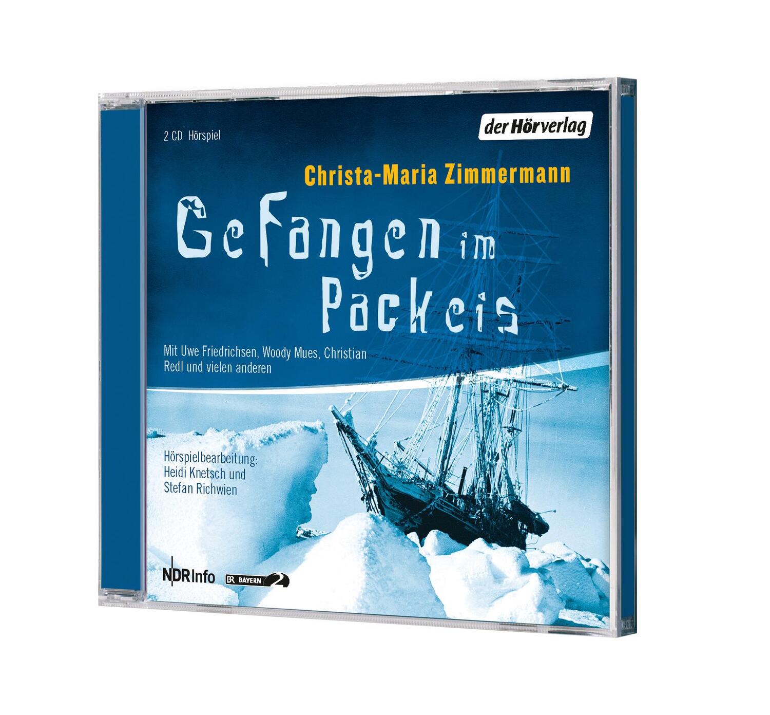 Bild: 9783899405958 | Gefangen im Packeis. 2 CDs | Christa Zimmermann | Audio-CD | Deutsch