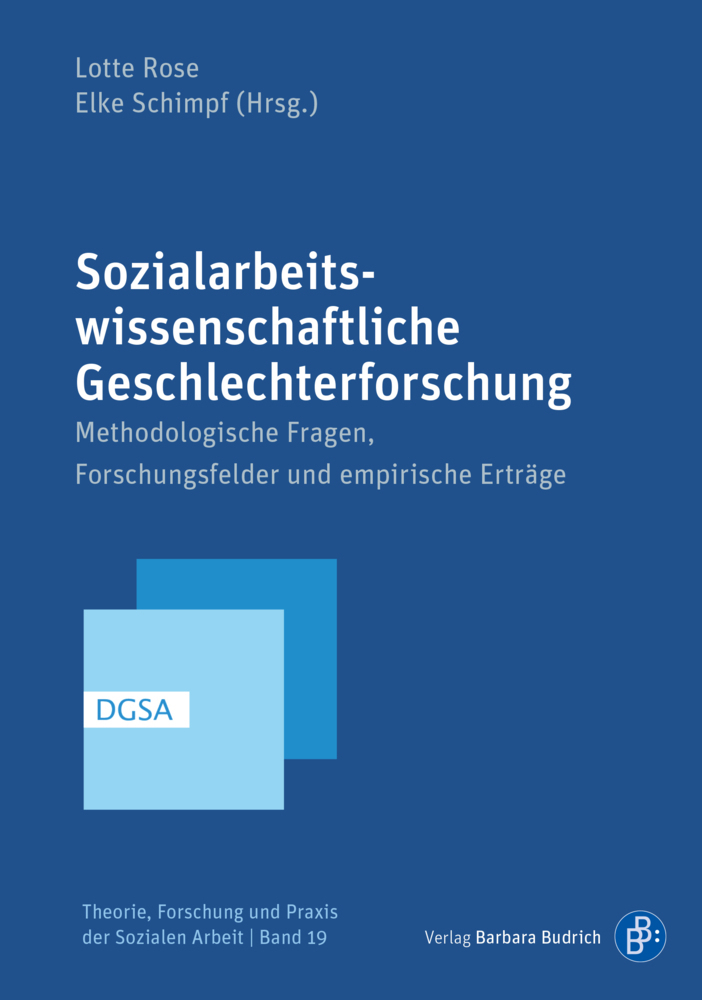 Cover: 9783847422839 | Sozialarbeitswissenschaftliche Geschlechterforschung | Rose (u. a.)