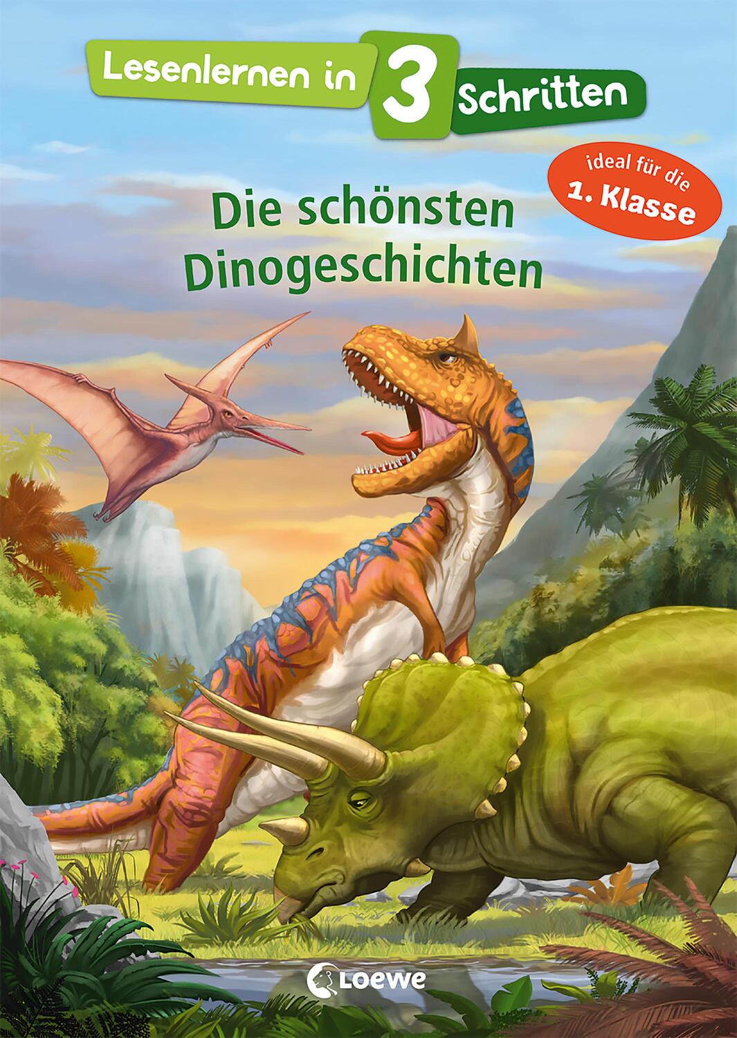 Cover: 9783743212930 | Lesenlernen in 3 Schritten - Die schönsten Dinogeschichten | Buch
