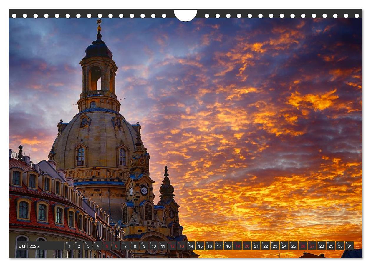 Bild: 9783435734870 | Dresden - Die Frauenkirche (Wandkalender 2025 DIN A4 quer),...