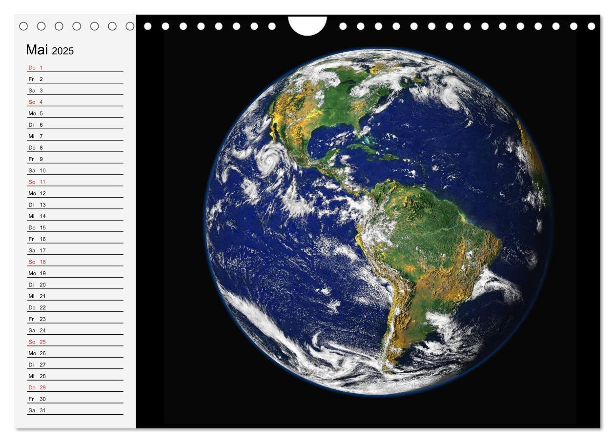 Bild: 9783435531134 | Sonne, Monde und Planeten (Wandkalender 2025 DIN A4 quer), CALVENDO...