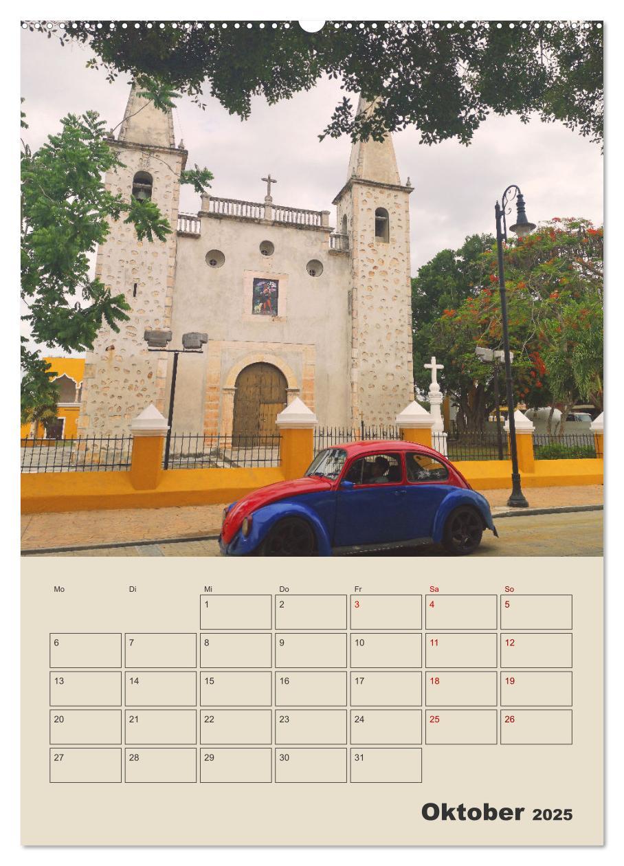 Bild: 9783435892556 | Mexiko Yucatán Terminplaner (hochwertiger Premium Wandkalender 2025...