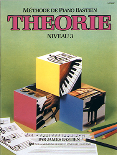 Cover: 9780849795237 | Méthode de piano Bastien - théorie niveau 3 pour piano (frz) | Bastien