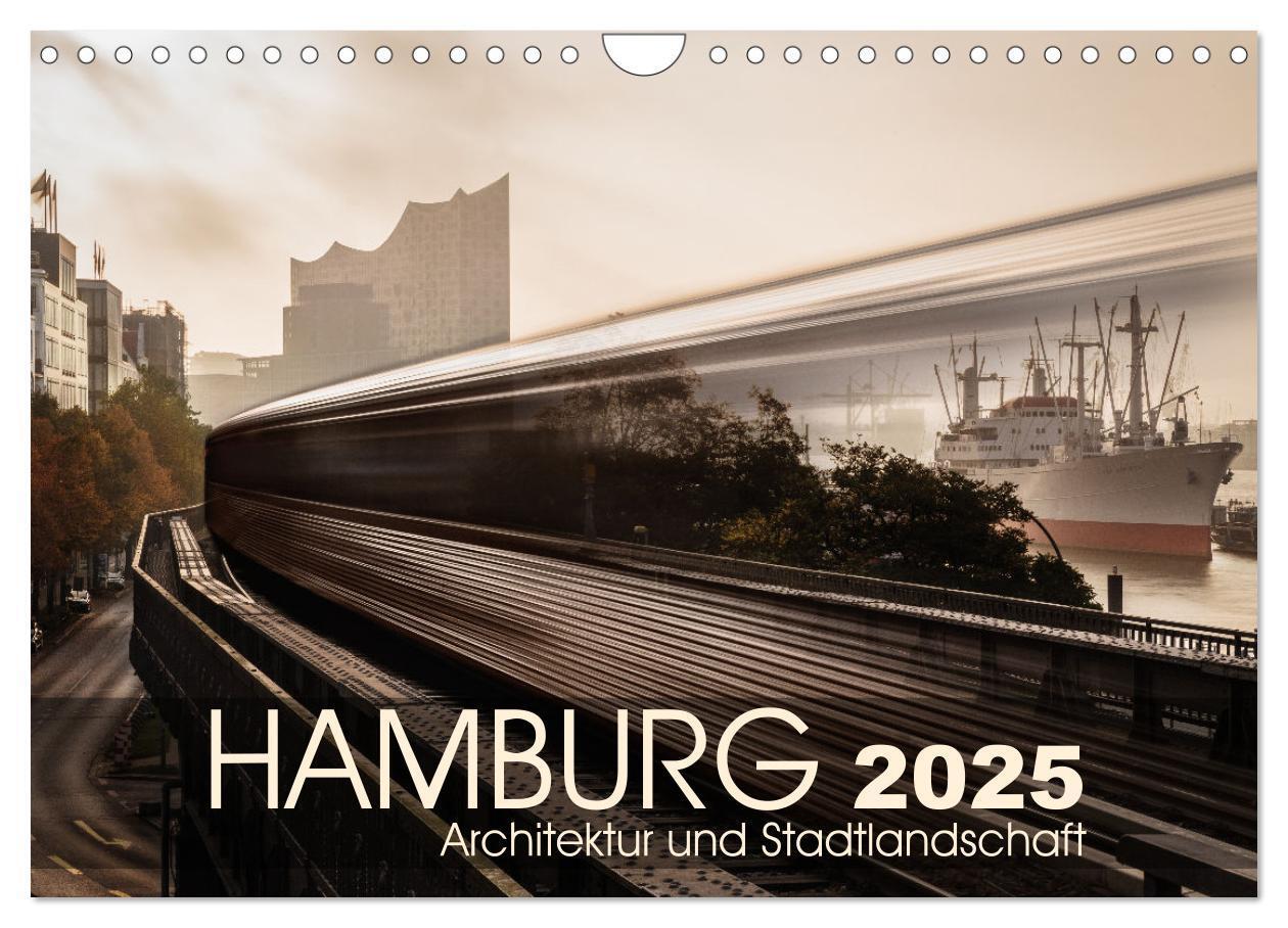 Cover: 9783435044696 | Hamburg Architektur und Stadtlandschaft (Wandkalender 2025 DIN A4...