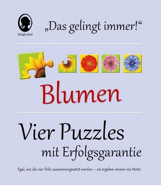 Cover: 4280000809117 | Das "Gelingt-immer"-Puzzle Blumen. Das Puzzle-Spiel für Senioren...