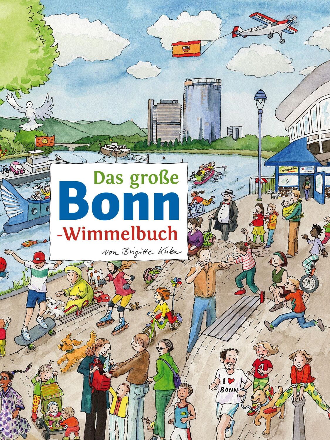 Cover: 9783936359695 | Das große BONN-Wimmelbuch | Brigitte Kuka | Buch | Städte-Wimmelbücher