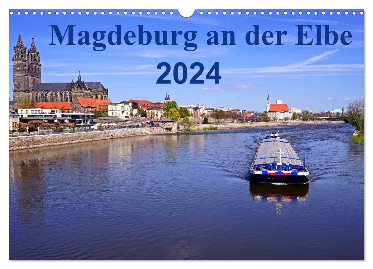Cover: 9783383254192 | Magdeburg an der Elbe 2024 (Wandkalender 2024 DIN A3 quer),...