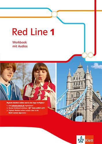Cover: 9783125487819 | Red Line 1. Workbook mit Klett-Lernen App. Ausgabe 2014 | Bundle