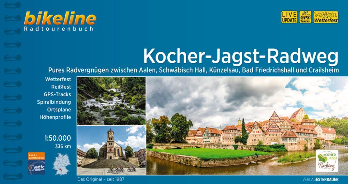 Cover: 9783711100108 | Kocher-Jagst-Radweg | Esterbauer Verlag | Taschenbuch | Spiralbindung