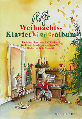 Cover: 9790003030623 | Rolfs Weihnachts-Klavierkinderalbum | Rolf Zuckowski | Buch