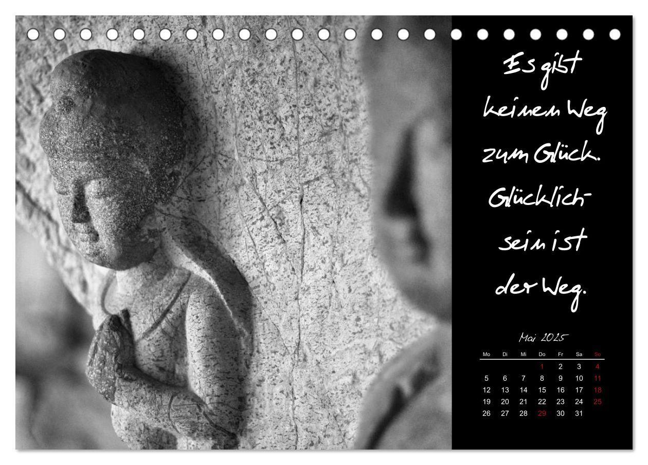 Bild: 9783435628292 | Worte des Buddha 2025 (Tischkalender 2025 DIN A5 quer), CALVENDO...